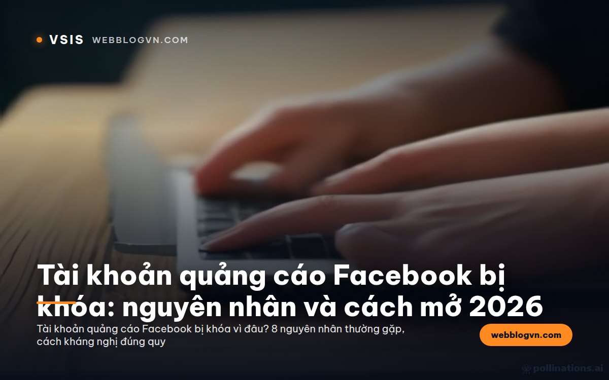 Chính sách quảng cáo Facebook 2026 và cách tránh bị khoá tài khoản quảng cáo